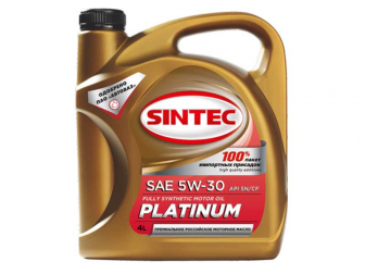 Sintec Platinum SAE 5w-30 4L API SP C2/C3