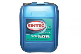 Sintec Turbo Diesel SAE 10w-40 20L API CF-4/SJ 