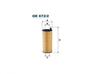 FILTER ULJA OE672/2