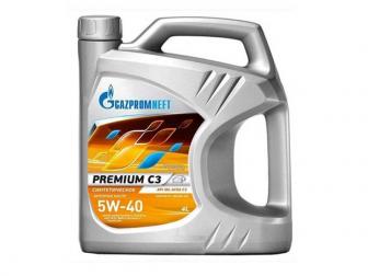 GAZPROMNEFT PREMIUM 5W40 C3 4L