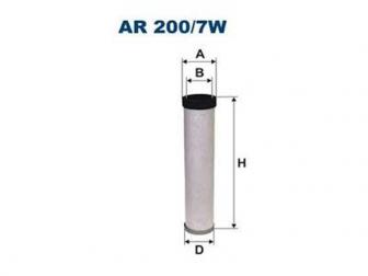 FILTER VAZDUHA AR200/7W