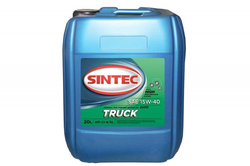Sintec TRUCK SAE 15w-40 20L API CI-4/SL SHPD - Knežević Auto Delovi